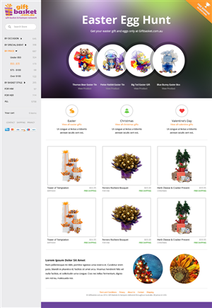 Web Design by eckographic for THE FLOWER COMPANY | Design: #3510032