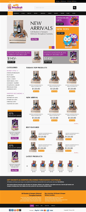 Web Design by Kuldeepak for THE FLOWER COMPANY | Design: #3419809