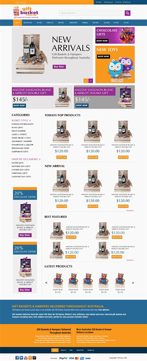 Web Design by Kuldeepak for THE FLOWER COMPANY | Design: #3436916