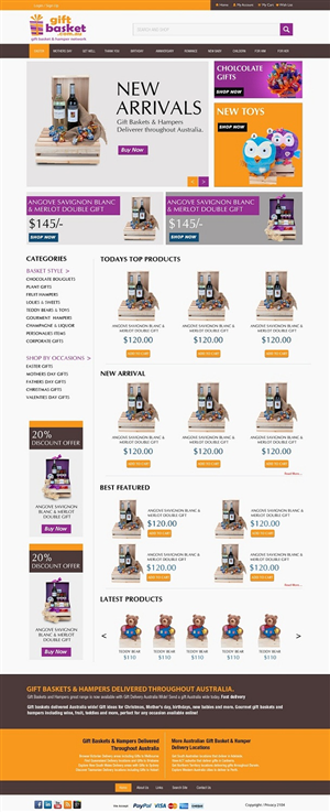 Web Design by Kuldeepak for THE FLOWER COMPANY | Design: #3436921
