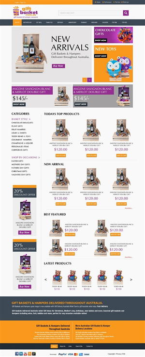 Web Design by Kuldeepak for THE FLOWER COMPANY | Design: #3436926