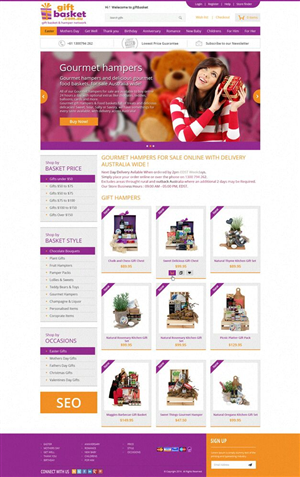 Web Design by thedesignsclub88 for THE FLOWER COMPANY | Design: #3434179