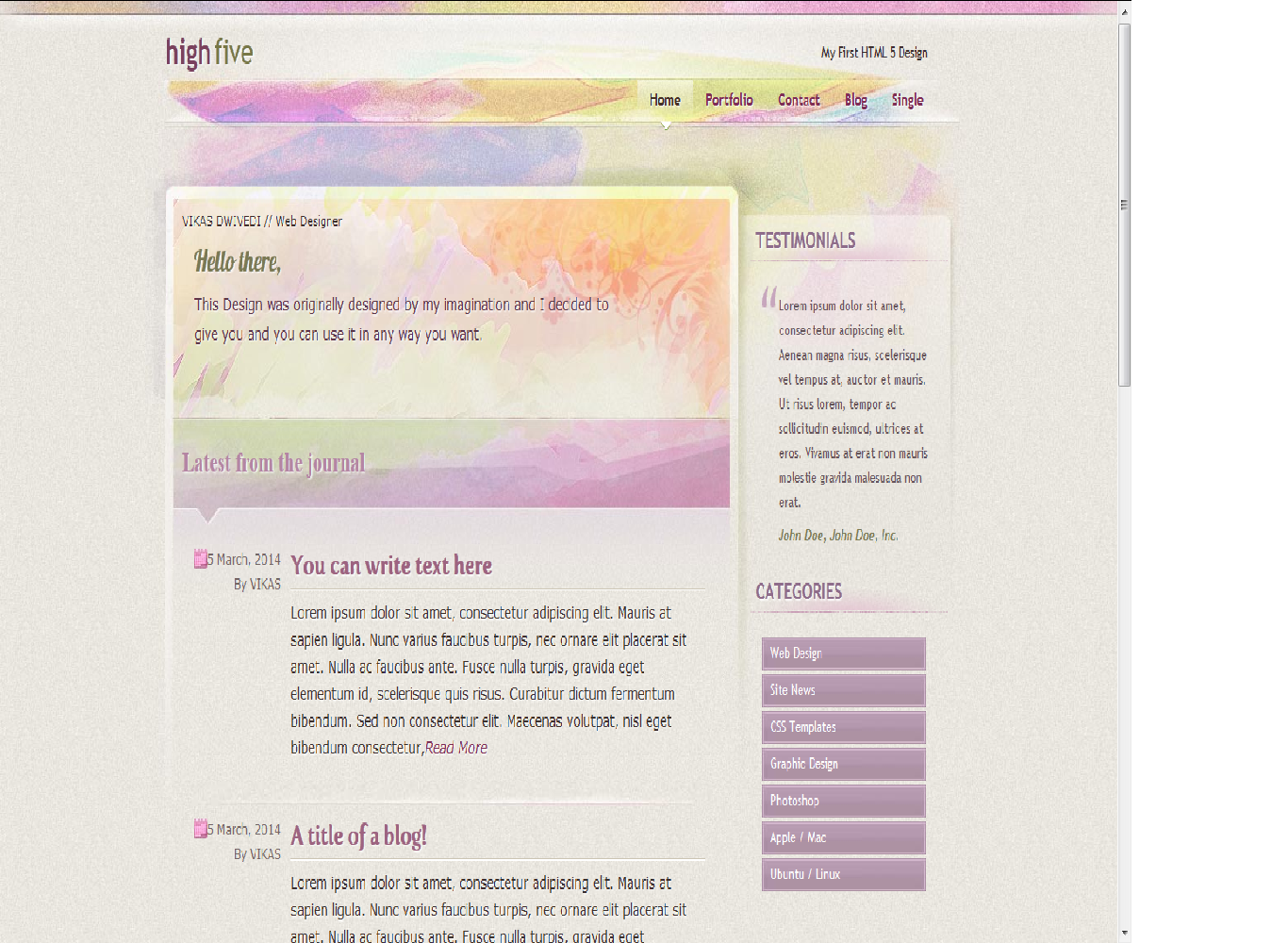 Web Design by vikas the designer for THE FLOWER COMPANY | Design #3410512
