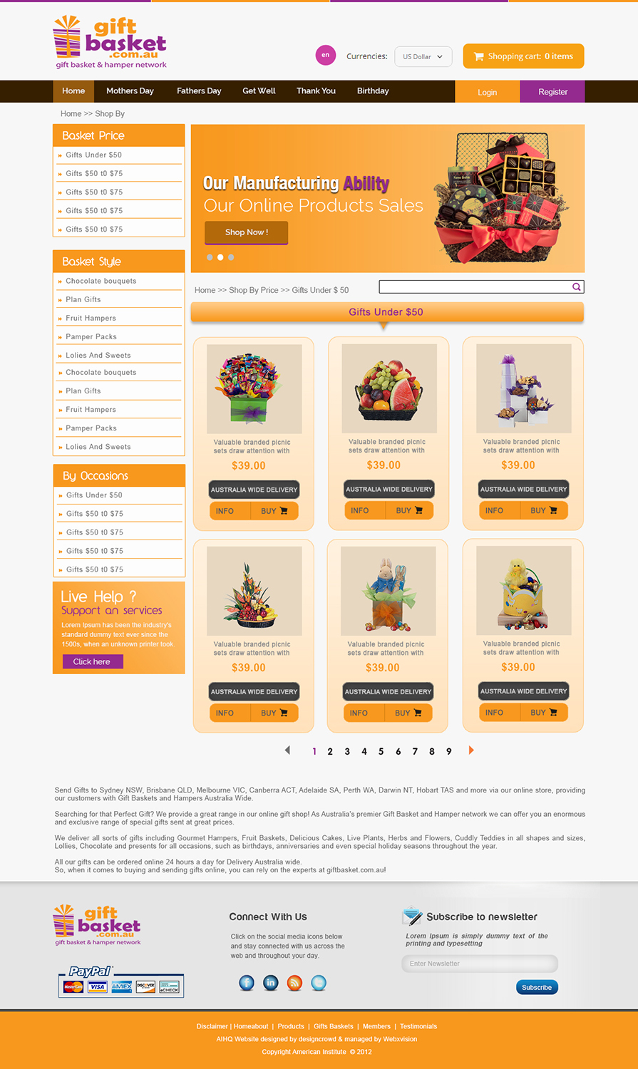 Web Design by webxvision for THE FLOWER COMPANY | Design #3456560