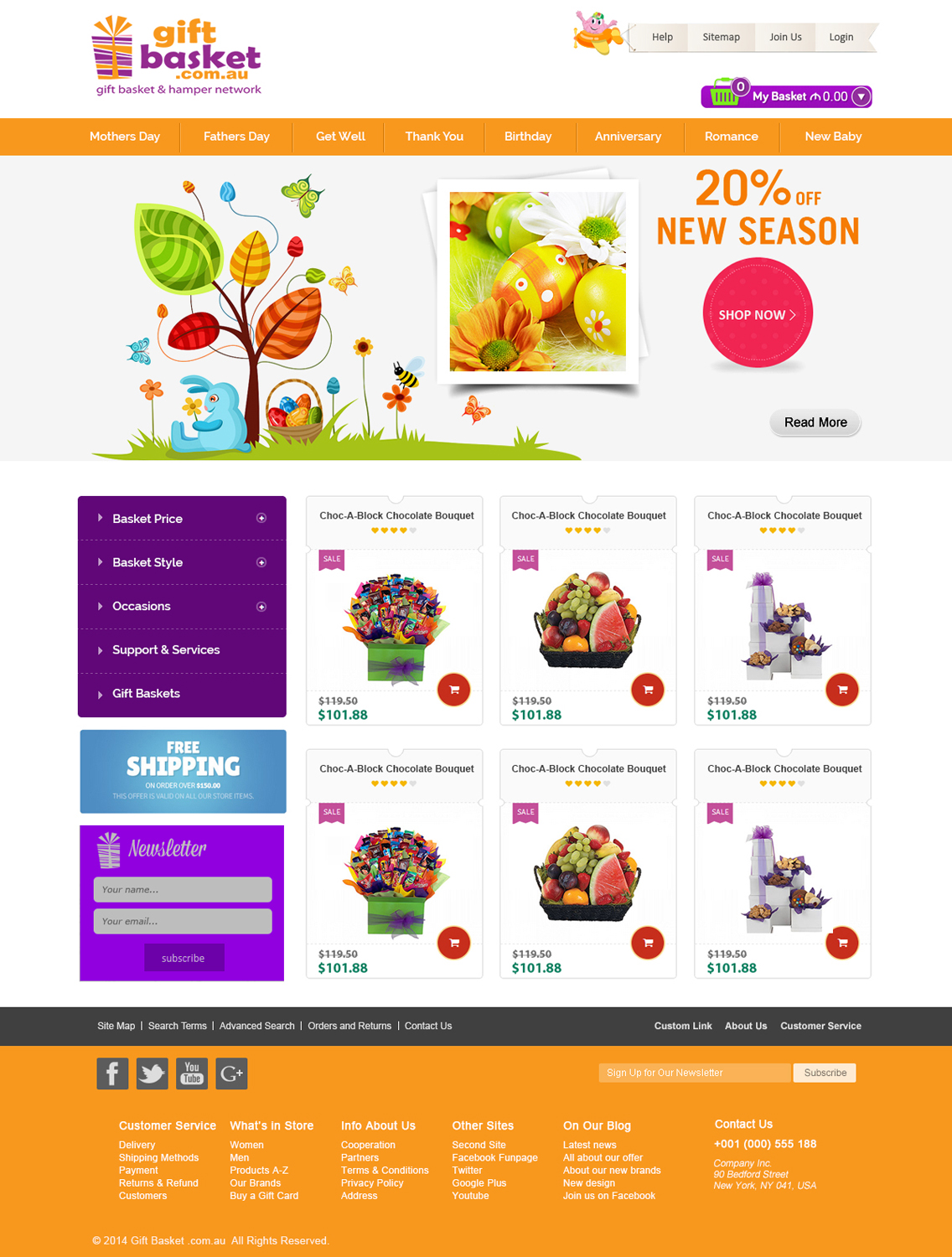 Web Design by webxvision for THE FLOWER COMPANY | Design #3463385