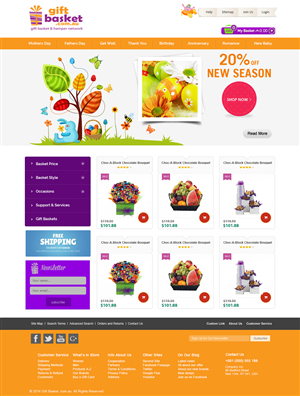 Web Design by webxvision for THE FLOWER COMPANY | Design: #3463385
