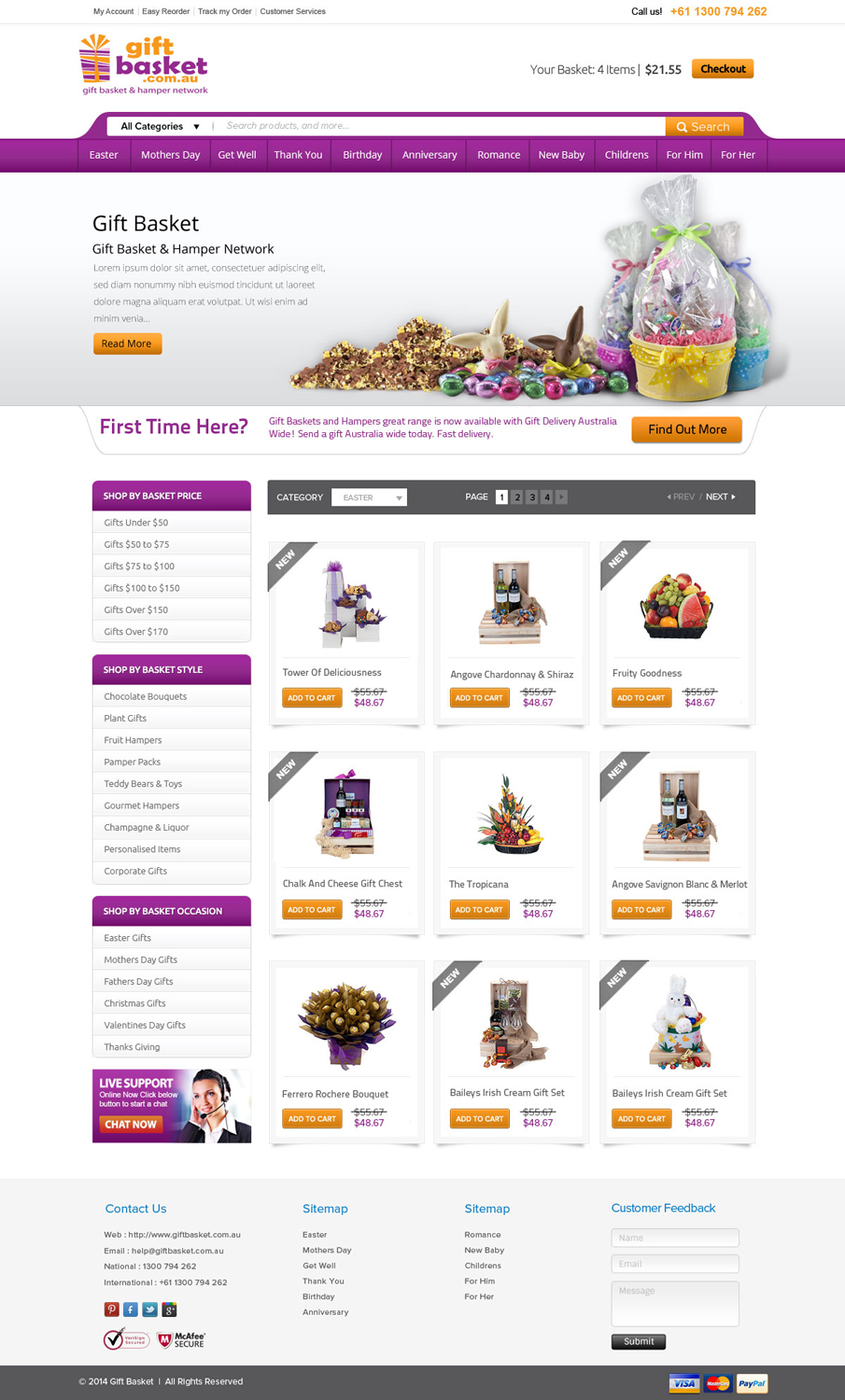 Web Design by OM for THE FLOWER COMPANY | Design #3466117