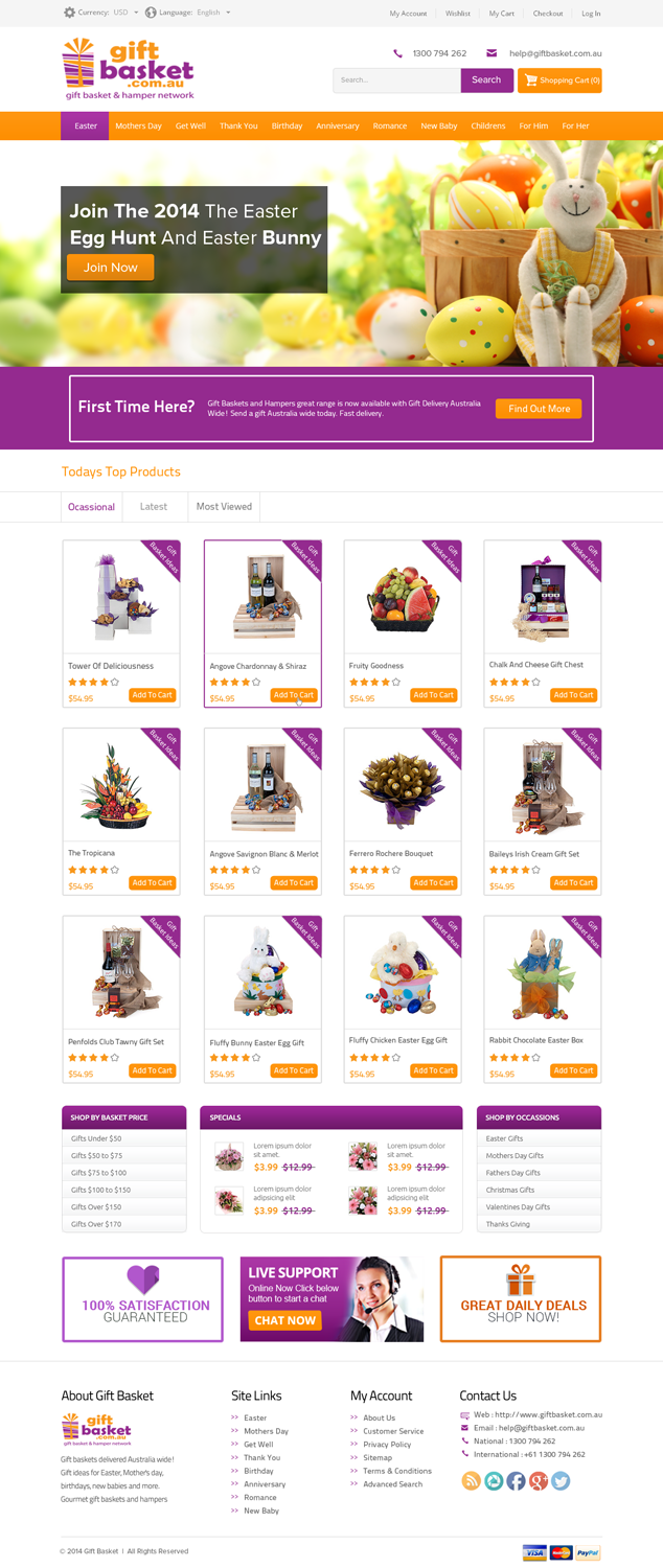 Web Design by OM for THE FLOWER COMPANY | Design #3482484