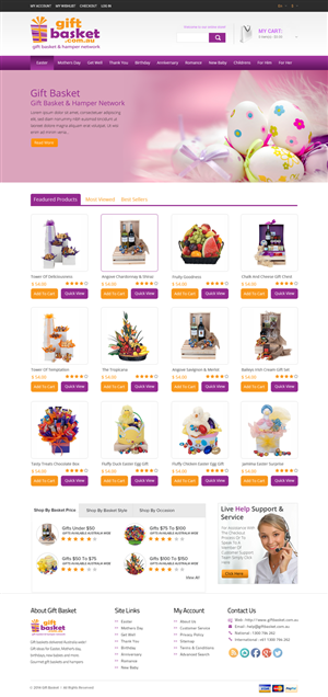 Web Design by OM for THE FLOWER COMPANY | Design: #3482489