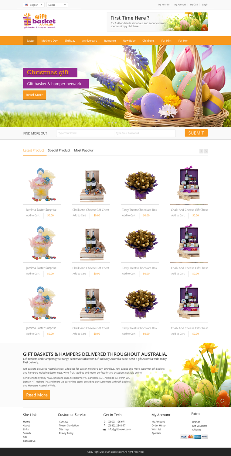 Web Design by OM for THE FLOWER COMPANY | Design #3482493