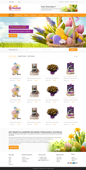 Web Design by OM for THE FLOWER COMPANY | Design: #3482493