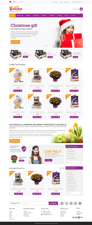 Web Design by OM for THE FLOWER COMPANY | Design: #3482496
