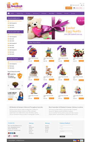 Web Design by OM for THE FLOWER COMPANY | Design: #3482502