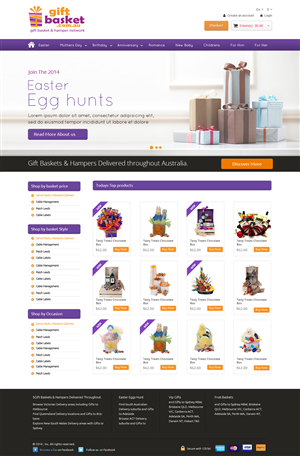 Web Design by OM for THE FLOWER COMPANY | Design: #3482504