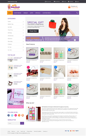 Diseño Web por TechWise para THE FLOWER COMPANY | Diseño #3445256