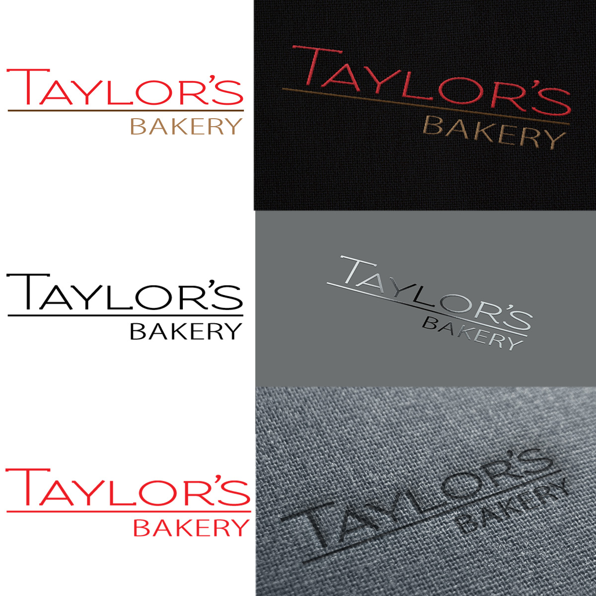 Design de Logo par Aaron B. pour Taylor's Bakery | Design #3461158