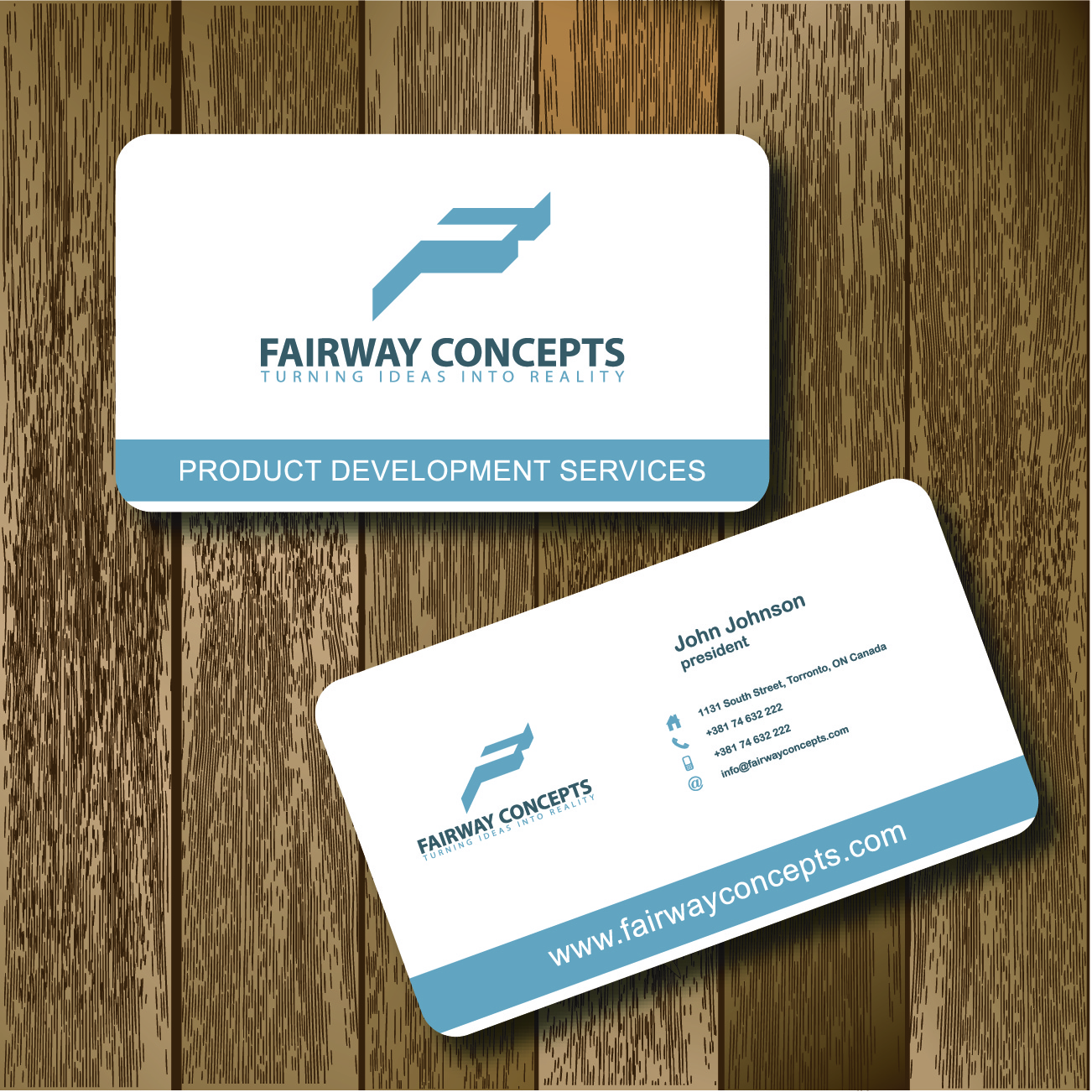 Business Card Design by lakpar for Fairway Concepts, LLC | Design #842806