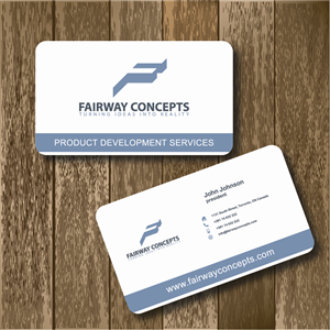 Visitenkarten-Design von lakpar für Fairway Concepts, LLC | Design: #842806