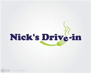 Nick's Drive-In | Logo Design by Bolshoi Creations