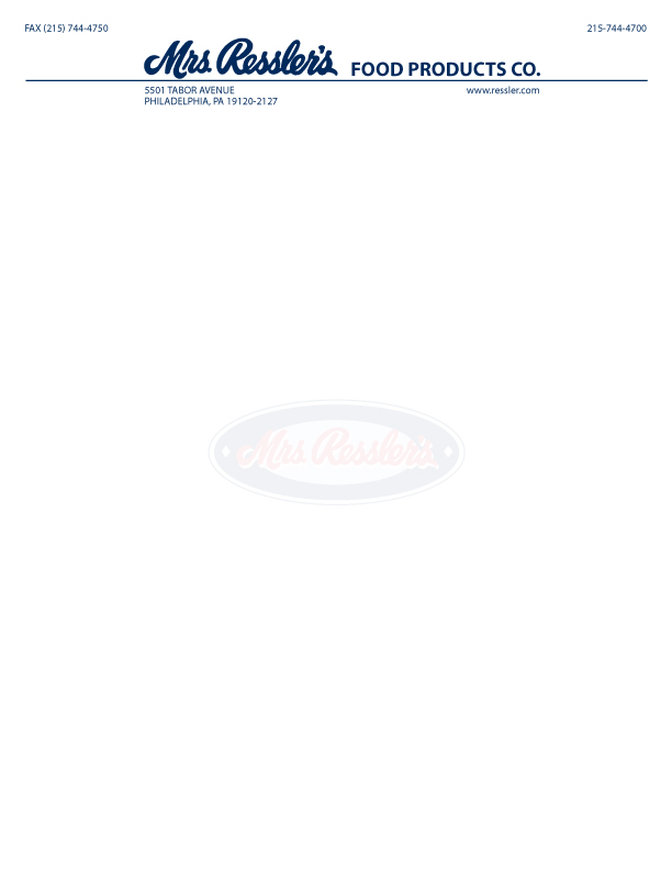Letterhead Design by hapiman for Mrs. Ressler's Food Products | Design #3468976