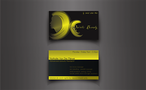 Business Card Design by a b c d sign for this project | Design: #3423483