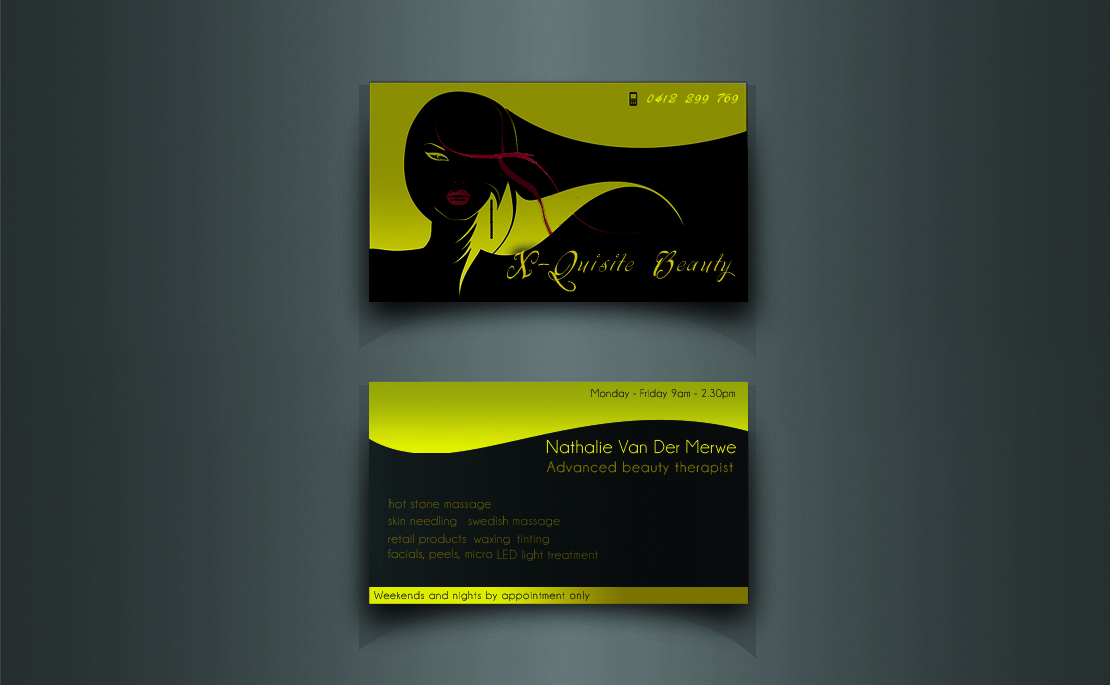 Business Card Design by a b c d sign for this project | Design #3423631