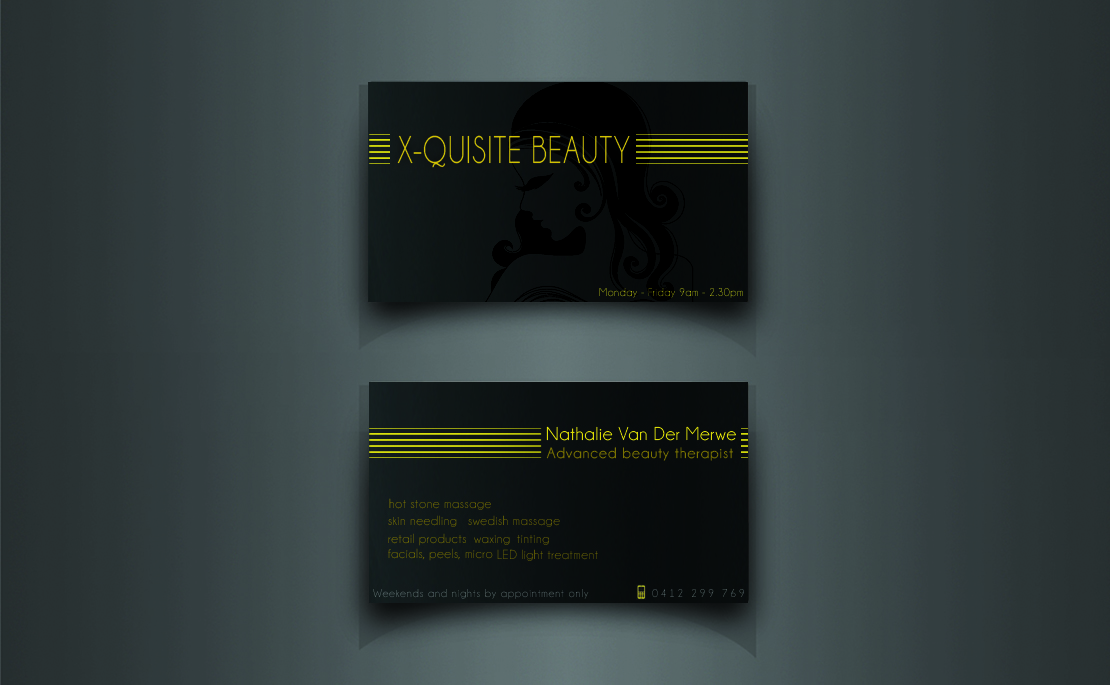 Business Card Design by a b c d sign for this project | Design #3424619