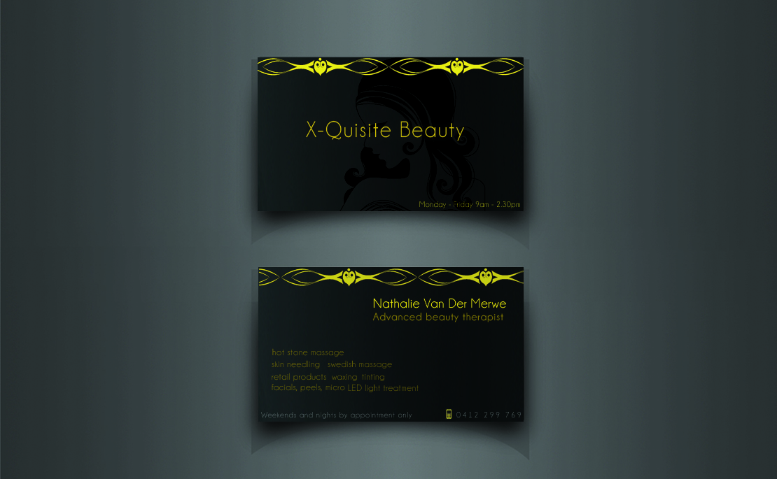 Business Card Design by a b c d sign for this project | Design #3424790