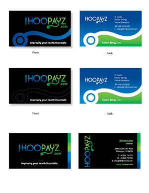 Healthcare technology firm needs business card layout.  Logo provided. | Business Card Design by rkailas