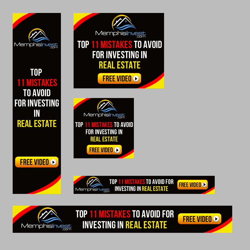 Diseño De Banner Publicitario por Janko Janakievski para Memphis Invest | Diseño #3432831