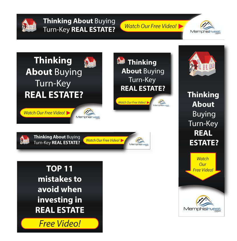Banner-Design von TedAtkinson für Memphis Invest | Design #3420903