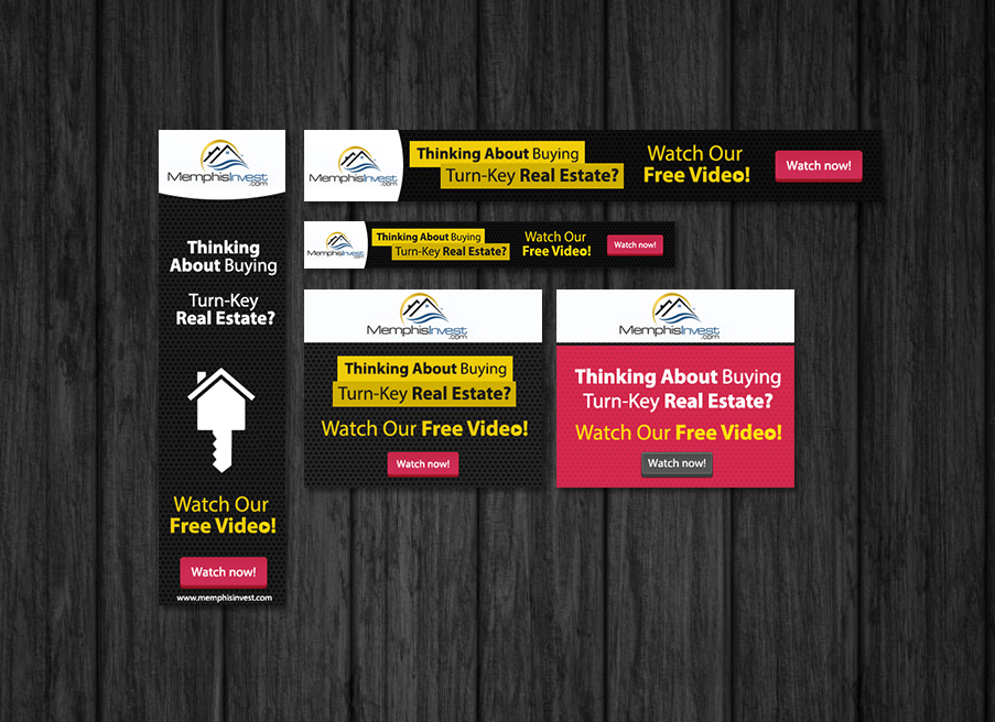 Banner Ad Design by EffectiveX for Memphis Invest | Design #3422002