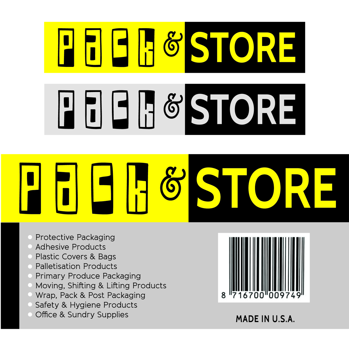 Diseño de Logo por Venus L. Penaflor para Packstore | Diseño #3429225
