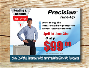 Postcard Design by green82 for American Heating & Cooling, LLC | Design: #3505578
