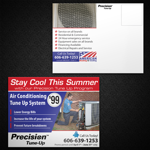 Postcard Design by Mon01 for American Heating & Cooling, LLC | Design: #3474610