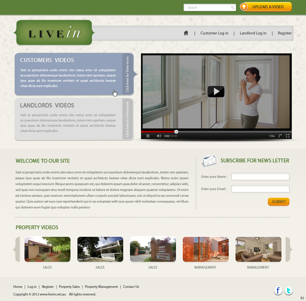 Web Design par pb pour ce projet | Design #845407