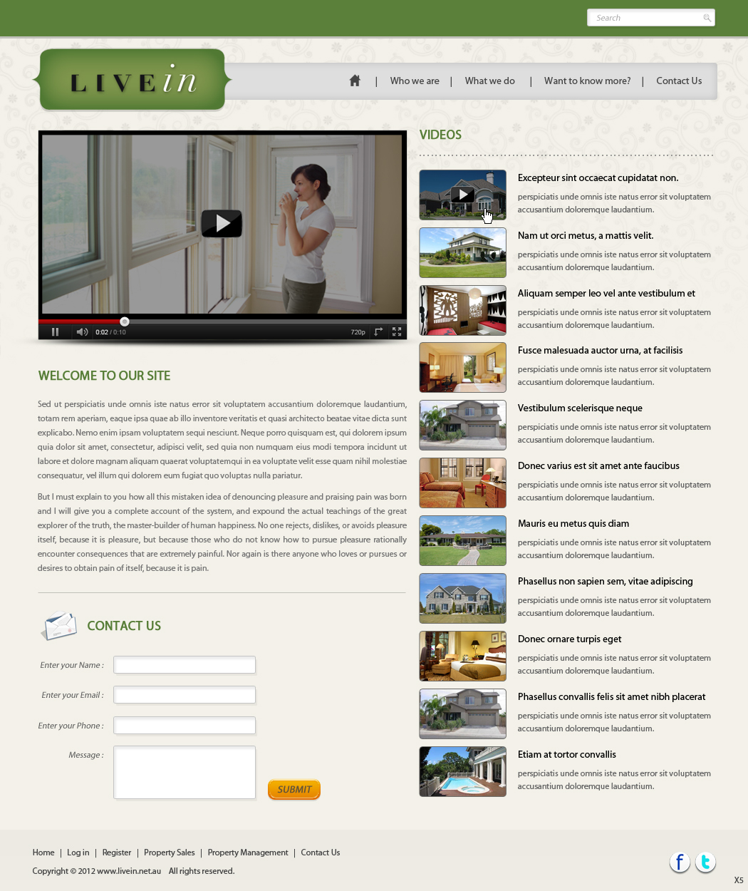 Web Design by pb for this project | Design #847024