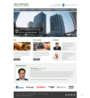 Web Design by pb for Miller Mathis | Design: #3423523