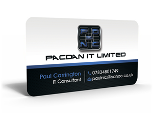 Business Card Design by Hardcore Design for PACDAN IT Limited | Design #3482803