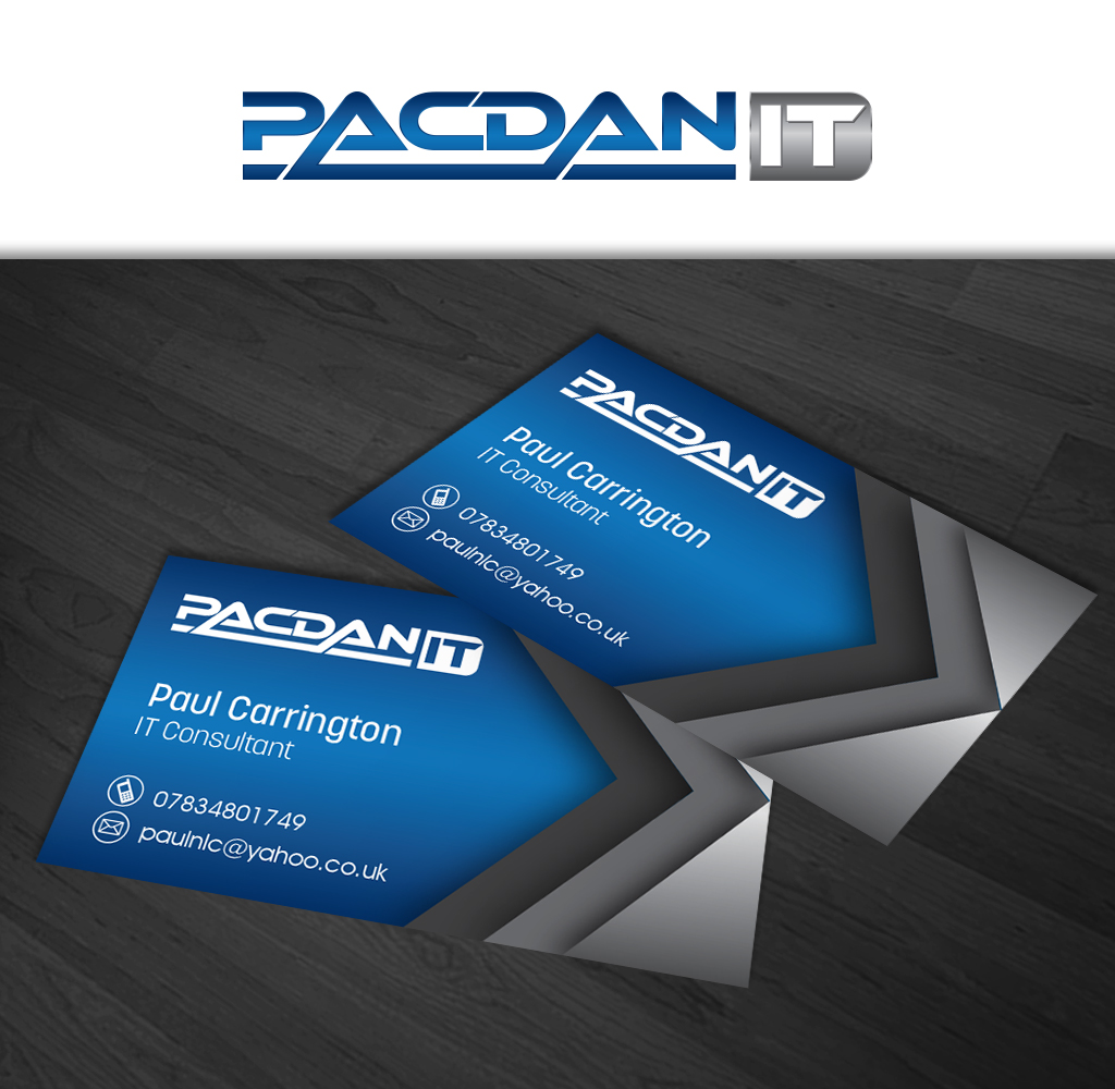 Business Card Design by kaatem for PACDAN IT Limited | Design: #3475252