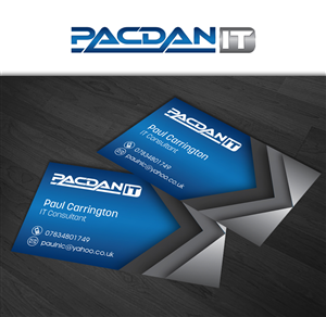 Business Card Design by kaatem for PACDAN IT Limited | Design: #3475252