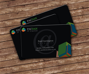 Business Card Design by Spycroc for PACDAN IT Limited | Design #3481999