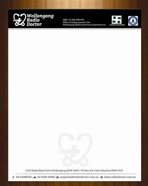 Letterhead Design by harmi_199 for Wollongong Radio Doctor | Design: #3461351