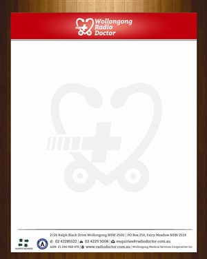 Letterhead Design by harmi_199 for Wollongong Radio Doctor | Design: #3461355
