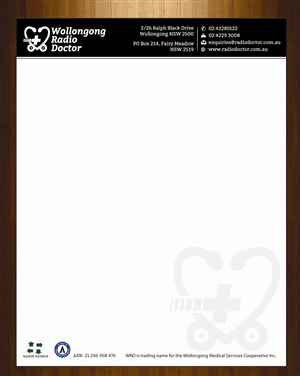 Letterhead Design by harmi_199 for Wollongong Radio Doctor | Design: #3461361