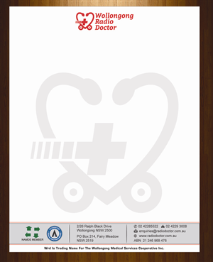 Letterhead Design by harmi_199 for Wollongong Radio Doctor | Design: #3465579