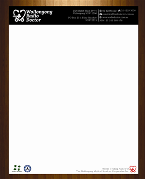 Letterhead Design by harmi_199 for Wollongong Radio Doctor | Design: #3465587