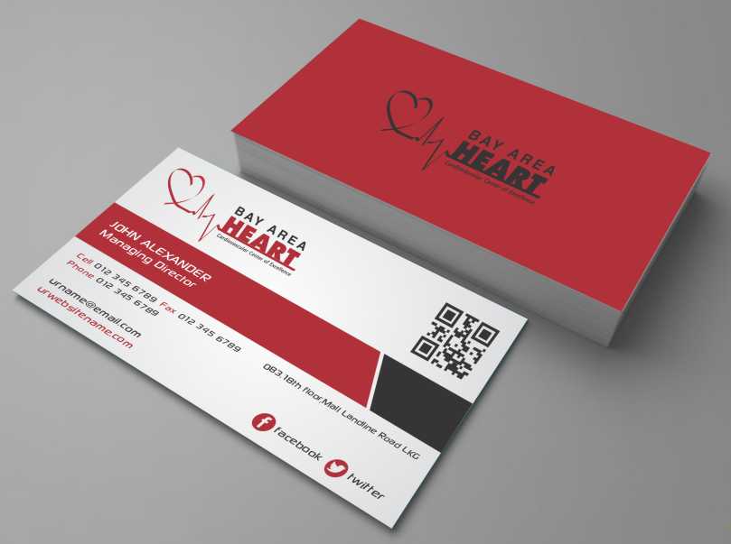 Business Card Design by AwsomeD for Bay Area Heart | Design #3423890
