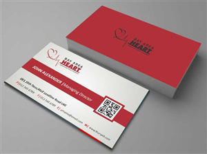 Business Card Design by AwsomeD for Bay Area Heart | Design: #3423892