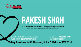 Business Card Design by aminaburloiu7 for Bay Area Heart | Design: #3419508